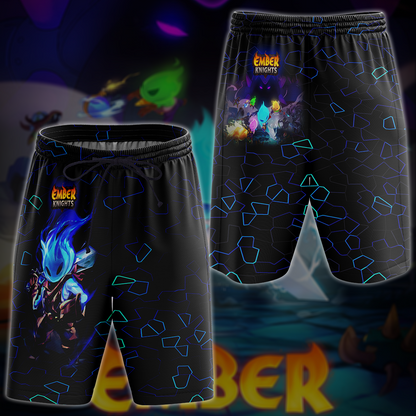 Ember Knights Video Game 3D All Over Printed T-shirt Tank Top Zip Hoodie Pullover Hoodie Hawaiian Shirt Beach Shorts Jogger Beach Shorts
