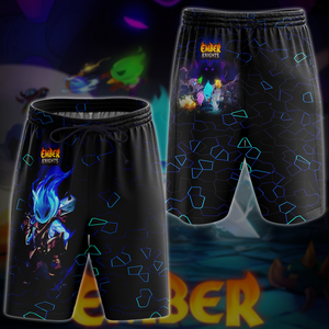 Ember Knights Video Game 3D All Over Printed T-shirt Tank Top Zip Hoodie Pullover Hoodie Hawaiian Shirt Beach Shorts Jogger Beach Shorts S 