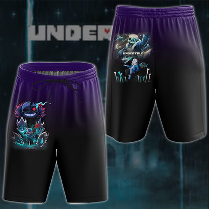 Undertale Video Game 3D All Over Printed T-shirt Tank Top Zip Hoodie Pullover Hoodie Hawaiian Shirt Beach Shorts Joggers Beach Shorts