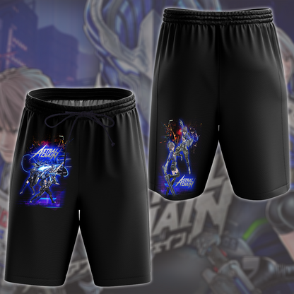 Astral Chain Video Game All Over Printed T-shirt Tank Top Zip Hoodie Pullover Hoodie Hawaiian Shirt Beach Shorts Joggers Beach Shorts