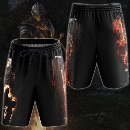 Dark Souls Remastered Video Game 3D All Over Printed T-shirt Tank Top Zip Hoodie Pullover Hoodie Hawaiian Shirt Beach Shorts Jogger Beach Shorts