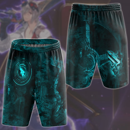 Final Fantasy Machinist Video Game All Over Printed T-shirt Tank Top Zip Hoodie Pullover Hoodie Hawaiian Shirt Beach Shorts Joggers Beach Shorts