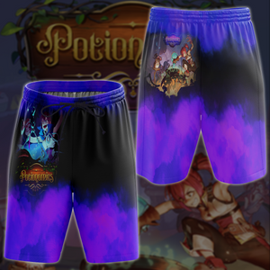 Potionomics Video Game All-Over T-shirt Hoodie Tank Top Hawaiian Shirt Beach Shorts Joggers Beach Shorts S 