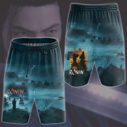 Rise of the Ronin Video Game All Over Printed T-shirt Tank Top Zip Hoodie Pullover Hoodie Hawaiian Shirt Beach Shorts Joggers Beach Shorts
