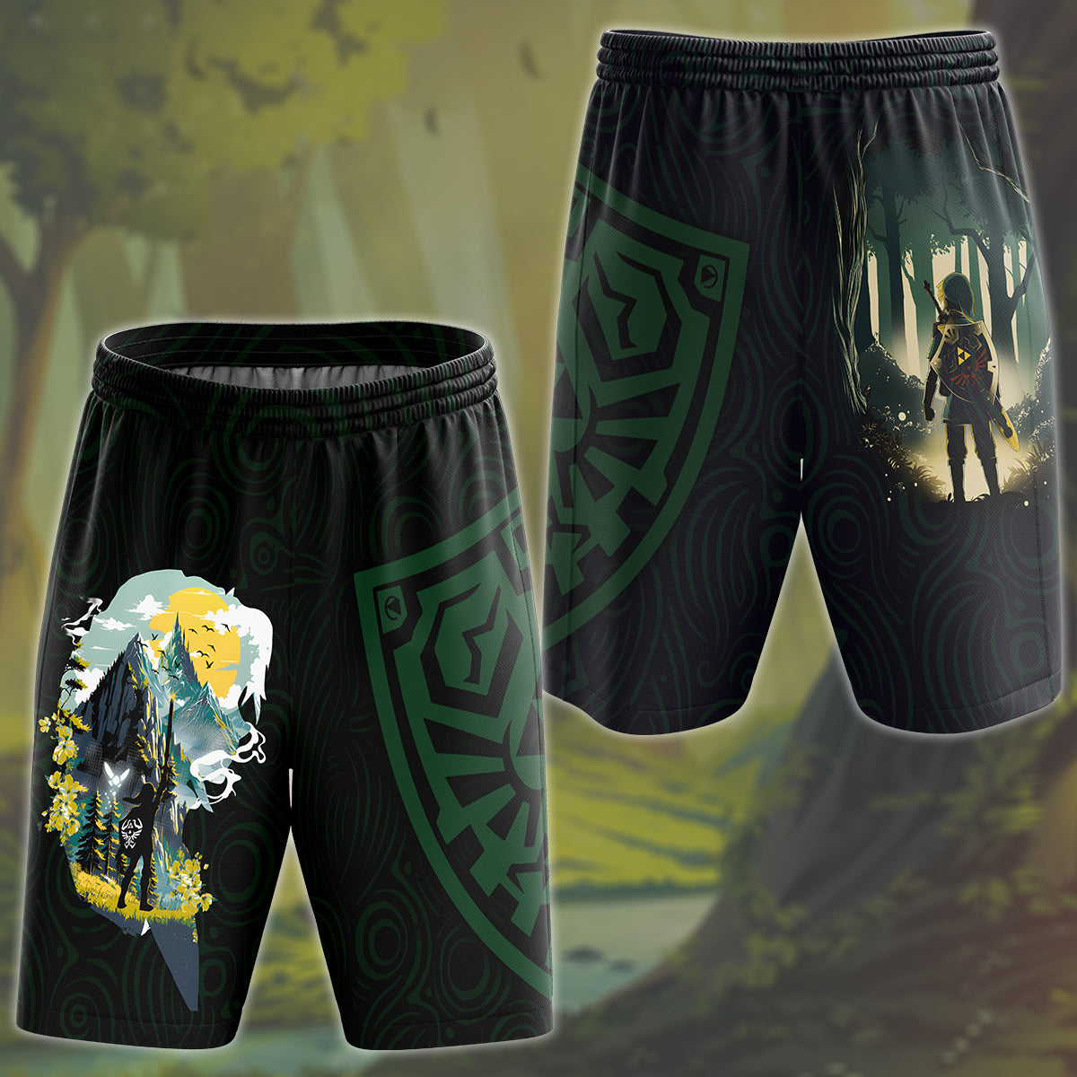 The Legend of Zelda Ballad Of The Hero Video Game All Over Printed T-shirt Tank Top Zip Hoodie Pullover Hoodie Hawaiian Shirt Beach Shorts Joggers