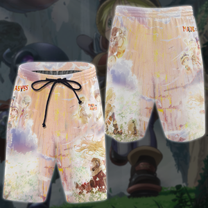 Made in Abyss Anime Manga 3D All Over Print T-shirt Tank Top Zip Hoodie Pullover Hoodie Hawaiian Shirt Beach Shorts Jogger Beach Shorts S 