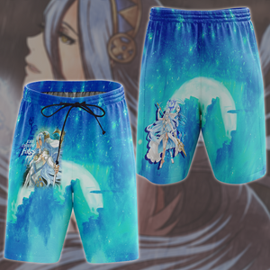 Fire Emblem Fates Video Game All Over Printed T-shirt Tank Top Zip Hoodie Pullover Hoodie Hawaiian Shirt Beach Shorts Joggers Beach Shorts S 