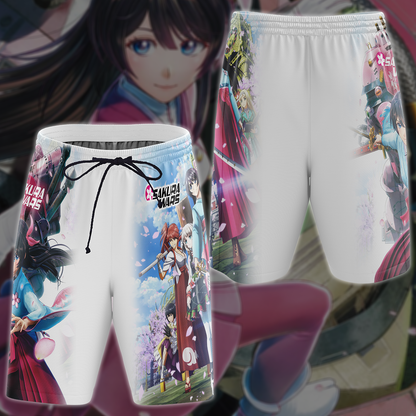 Sakura Wars Video Game 3D All Over Printed T-shirt Tank Top Zip Hoodie Pullover Hoodie Hawaiian Shirt Beach Shorts Jogger Beach Shorts
