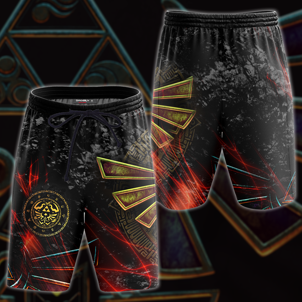The Legend of Zelda All Over Print Beach Shorts Jogger Beach Shorts