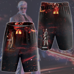 Tekken 8 Victor Video Game All Over Printed T-shirt Tank Top Zip Hoodie Pullover Hoodie Hawaiian Shirt Beach Shorts Joggers Beach Shorts S 