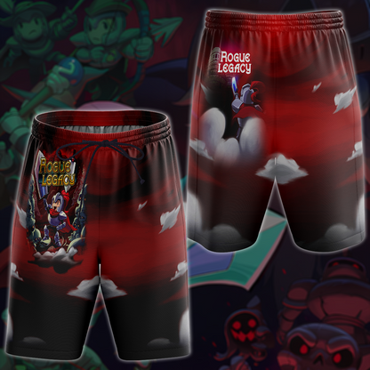 Rogue Legacy 2 Video Game All-Over T-shirt Hoodie Tank Top Hawaiian Shirt Beach Shorts Joggers Beach Shorts