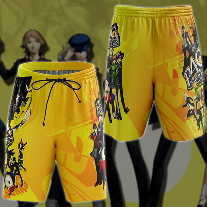Persona 4 Golden Video Game 3D All Over Printed T-shirt Tank Top Zip Hoodie Pullover Hoodie Hawaiian Shirt Beach Shorts Jogger Beach Shorts