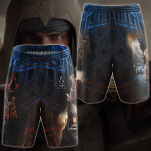 Assassin's Creed Mirage Video Game 3D All Over Print T-shirt Tank Top Zip Hoodie Pullover Hoodie Hawaiian Shirt Beach Shorts Jogger Beach Shorts S 