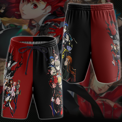 Persona 5 Royal Video Game 3D All Over Printed T-shirt Tank Top Zip Hoodie Pullover Hoodie Hawaiian Shirt Beach Shorts Jogger Beach Shorts