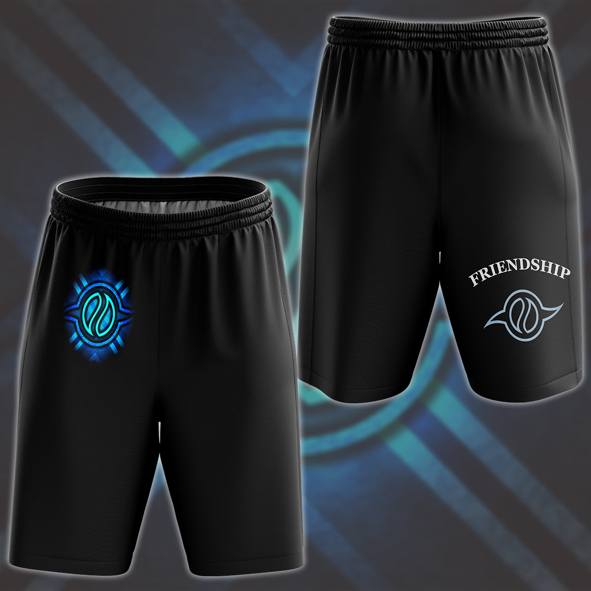 Digimon Crest Of Friendship Video Game All Over Printed T-shirt Tank Top Zip Hoodie Pullover Hoodie Hawaiian Shirt Beach Shorts Joggers Beach Shorts