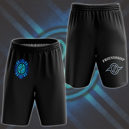 Digimon Crest Of Friendship Video Game All Over Printed T-shirt Tank Top Zip Hoodie Pullover Hoodie Hawaiian Shirt Beach Shorts Joggers Beach Shorts