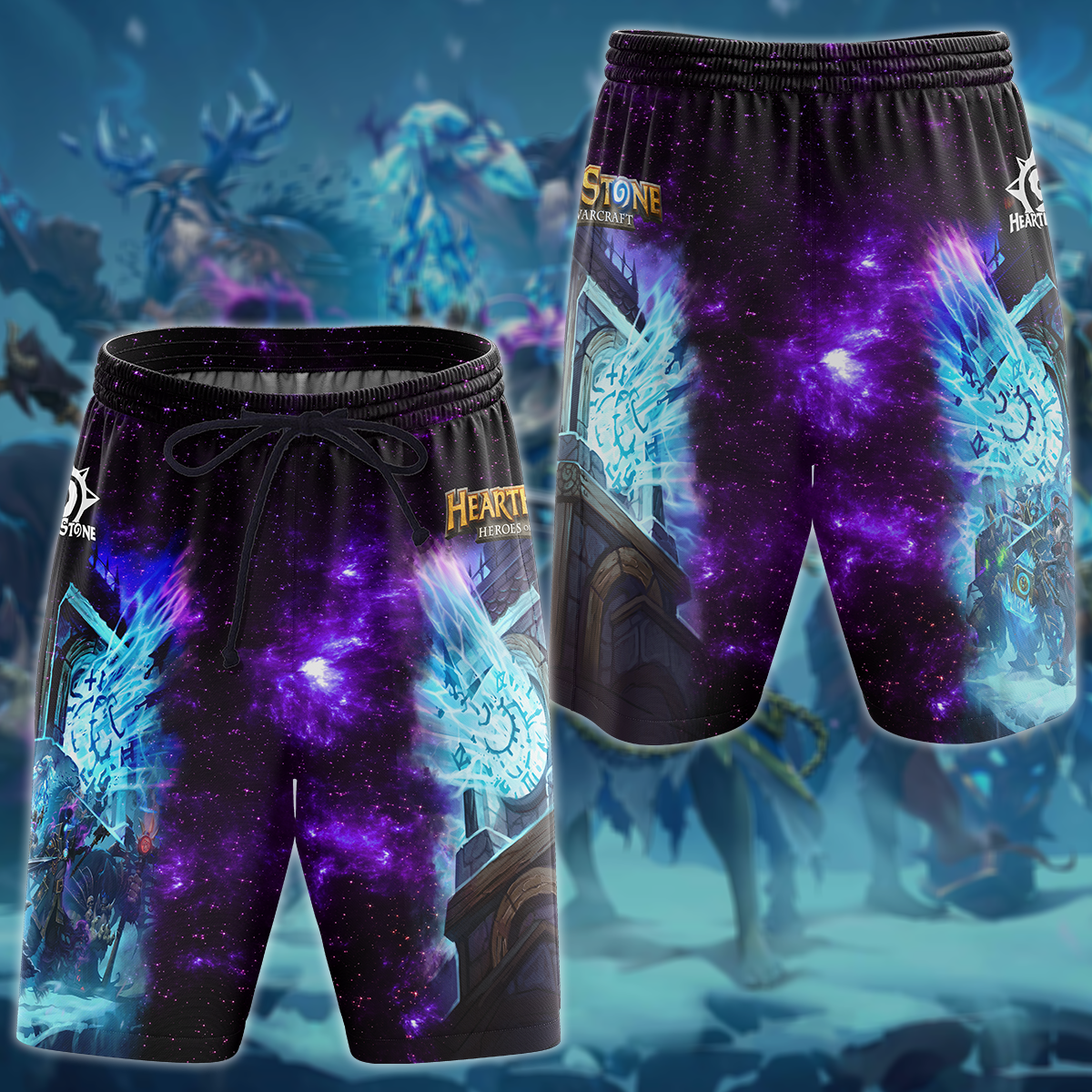 Hearthstone Video Game 3D All Over Print T-shirt Tank Top Zip Hoodie Pullover Hoodie Hawaiian Shirt Beach Shorts Jogger Beach Shorts