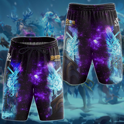Hearthstone Video Game 3D All Over Print T-shirt Tank Top Zip Hoodie Pullover Hoodie Hawaiian Shirt Beach Shorts Jogger Beach Shorts