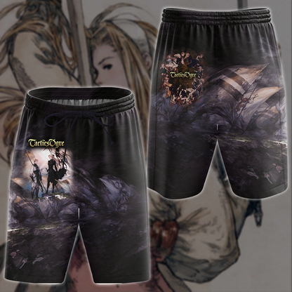 Tactics Ogre Video Game 3D All Over Printed T-shirt Tank Top Zip Hoodie Pullover Hoodie Hawaiian Shirt Beach Shorts Joggers Beach Shorts