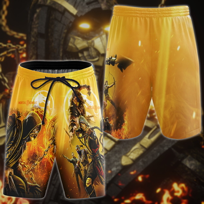 Mortal Kombat Video Game 3D All Over Print T-shirt Tank Top Zip Hoodie Pullover Hoodie Hawaiian Shirt Beach Shorts Jogger Beach Shorts