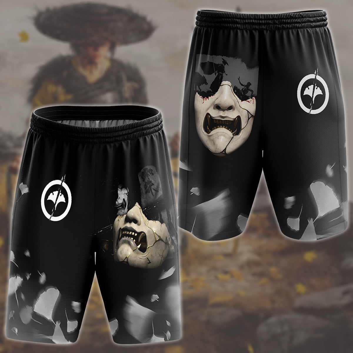 Ghost of Yotei Video Game All Over Printed T-shirt Tank Top Zip Hoodie Pullover Hoodie Hawaiian Shirt Beach Shorts Joggers