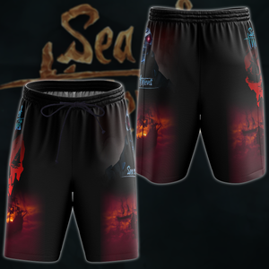 Sea of Thieves Video Game 3D All Over Printed T-shirt Tank Top Zip Hoodie Pullover Hoodie Hawaiian Shirt Beach Shorts Jogger Beach Shorts S 