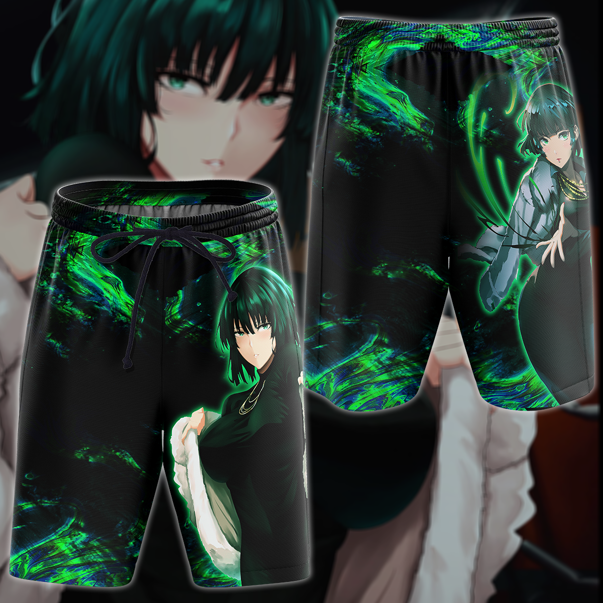 One Punch Man Fubuki 3D All Over Print T-shirt Tank Top Zip Hoodie Pullover Hoodie Hawaiian Shirt Beach Shorts Jogger Beach Shorts