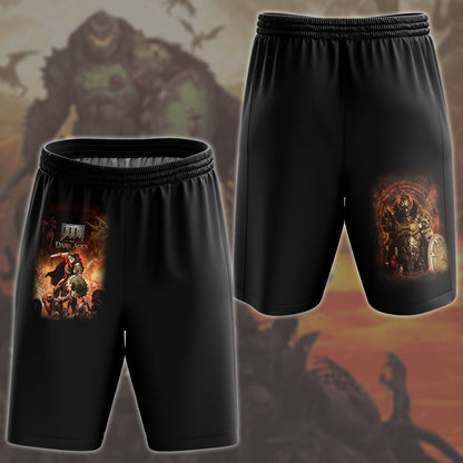 Doom: The Dark Ages Video Game All Over Printed T-shirt Tank Top Zip Hoodie Pullover Hoodie Hawaiian Shirt Beach Shorts Joggers Beach Shorts