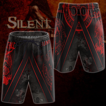 Silent Hill Video Game 3D All Over Printed T-shirt Tank Top Zip Hoodie Pullover Hoodie Hawaiian Shirt Beach Shorts Jogger Beach Shorts