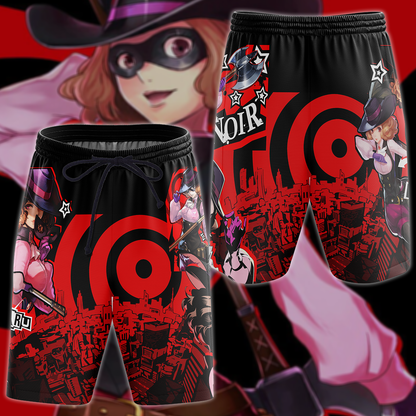 Persona 5 Strikers Haru Okumura Video Game 3D All Over Print T-shirt Tank Top Zip Hoodie Pullover Hoodie Hawaiian Shirt Beach Shorts Jogger Beach Shorts