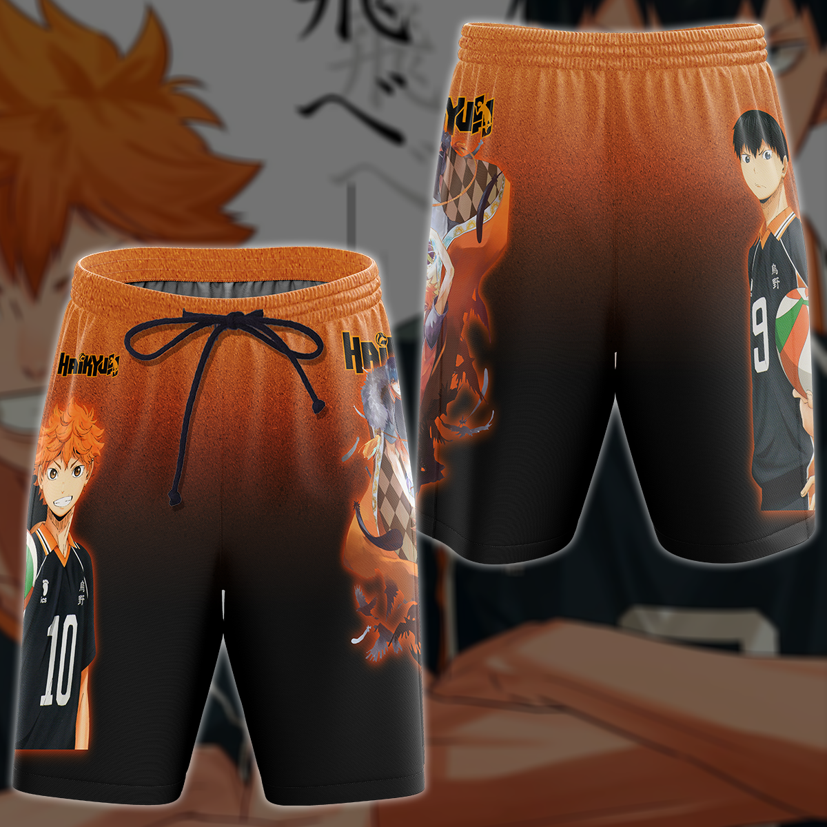 Haikyuu Anime Anime Manga 3D All Over Printed T-shirt Tank Top Zip Hoodie Pullover Hoodie Hawaiian Shirt Beach Shorts Jogger Beach Shorts