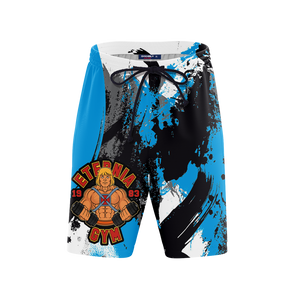 He Man Eternia Gym Beach Shorts   