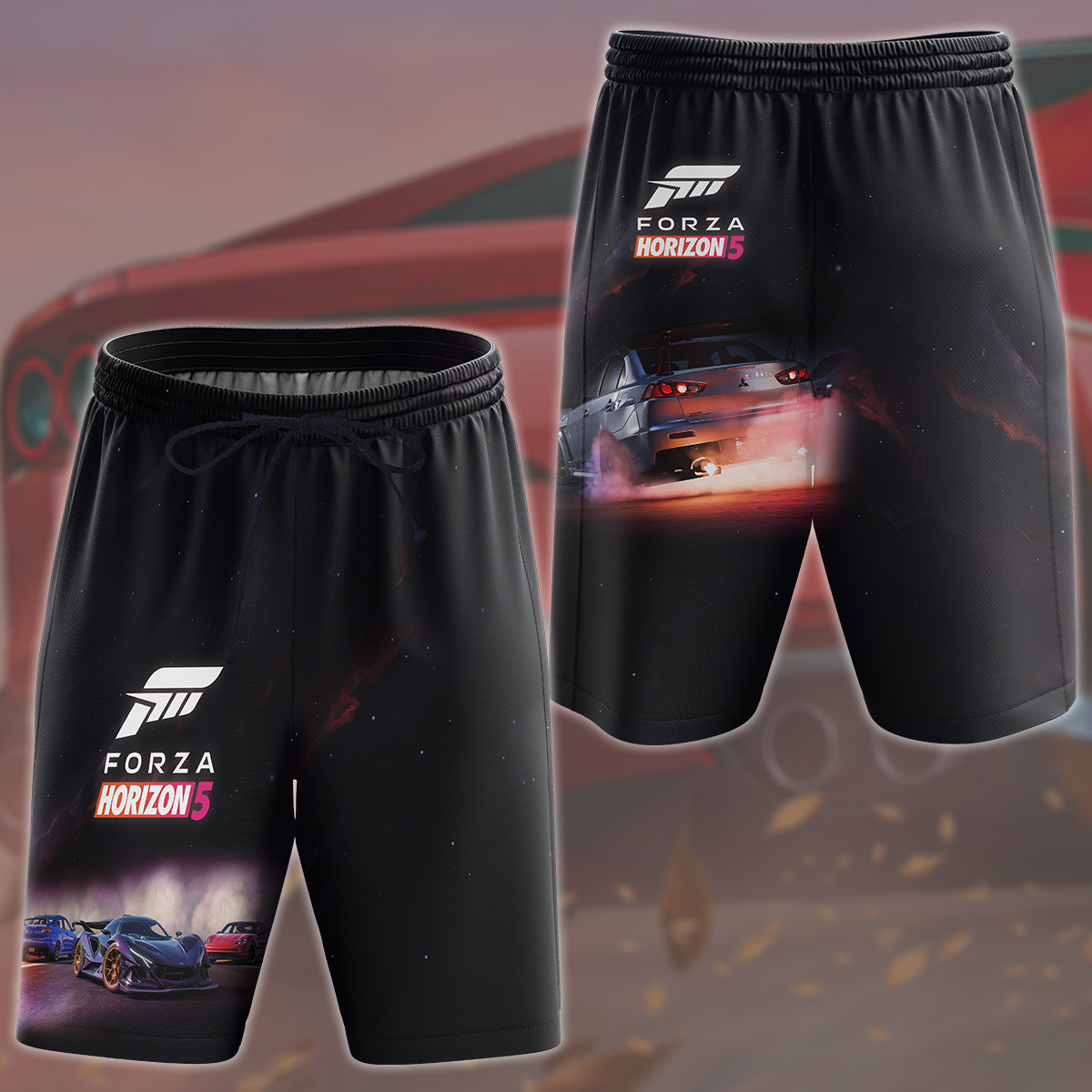 Forza Horizon 5 Video Game All Over Printed T-shirt Tank Top Zip Hoodie Pullover Hoodie Hawaiian Shirt Beach Shorts Joggers