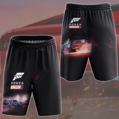 Forza Horizon 5 Video Game All Over Printed T-shirt Tank Top Zip Hoodie Pullover Hoodie Hawaiian Shirt Beach Shorts Joggers