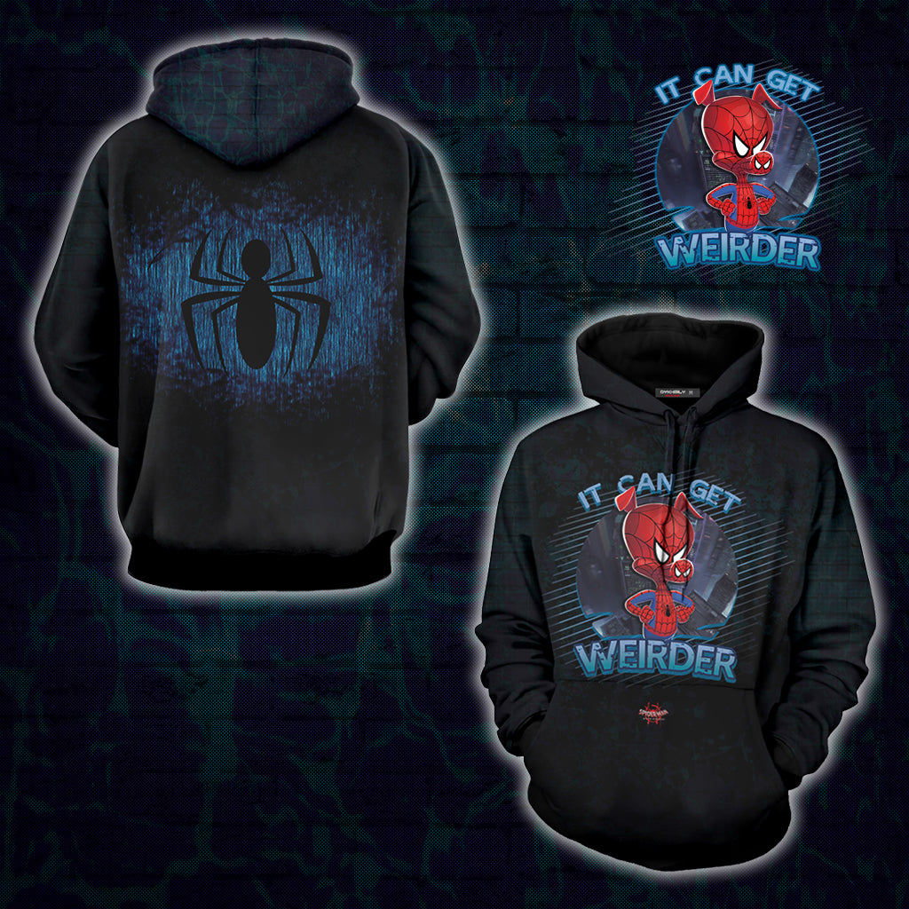 Spider-Man: Into the Spider-Verse Spider-Ham Unisex 3D T-shirt Hoodie