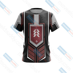 Destiny 2 Version 3 New Unisex 3D T-shirt   