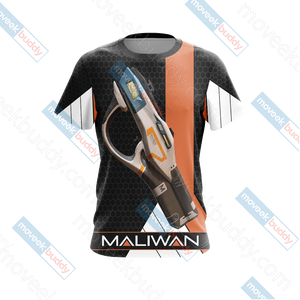 Maliwan Borderlands Unisex 3D T-shirt   