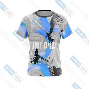 Final Fantasy VII - Cloud vs Sephiroth Unisex 3D T-shirt   