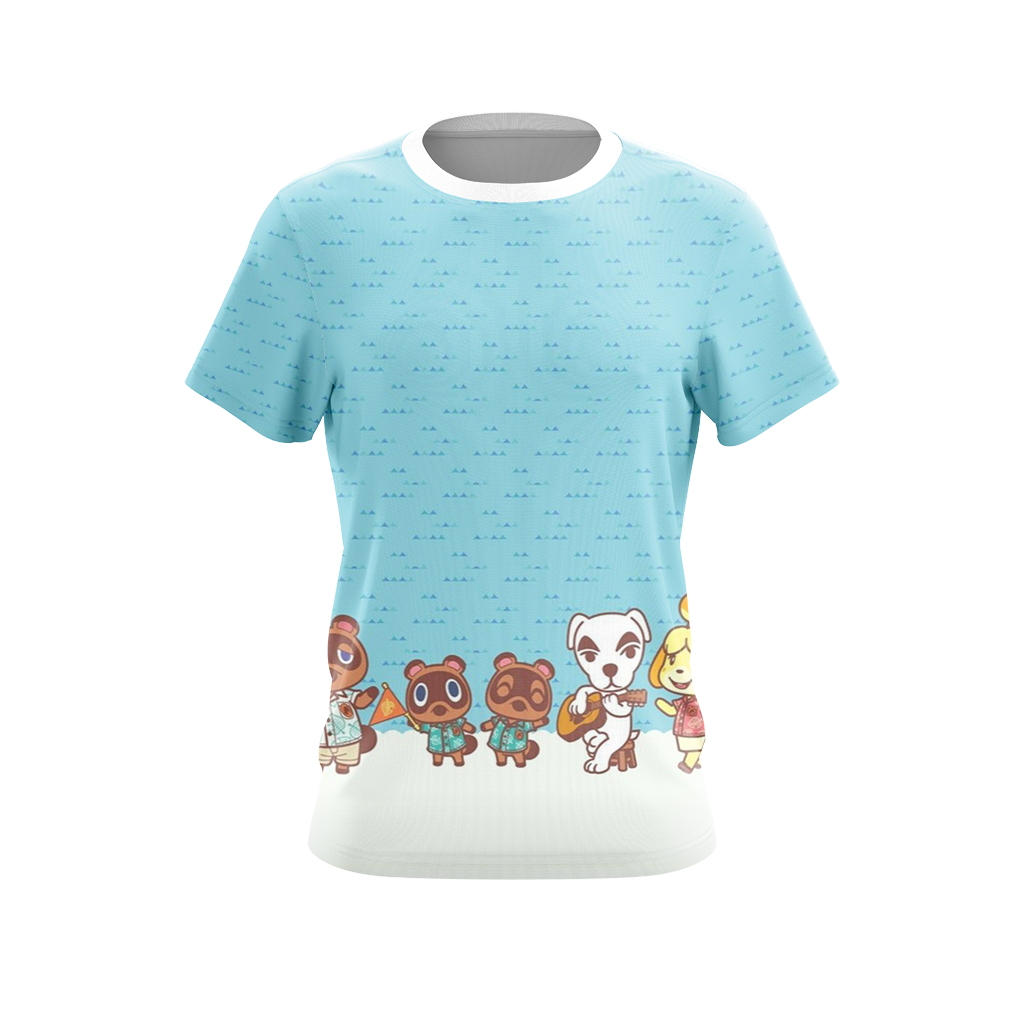 Animal Crossing New Horizons Unisex 3D T-shirt   