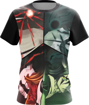 Bleach - Ichigo x Ulquiorra Unisex 3D T-shirt   