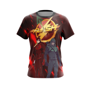 Arrow and Flash New Unisex 3D T-shirt   