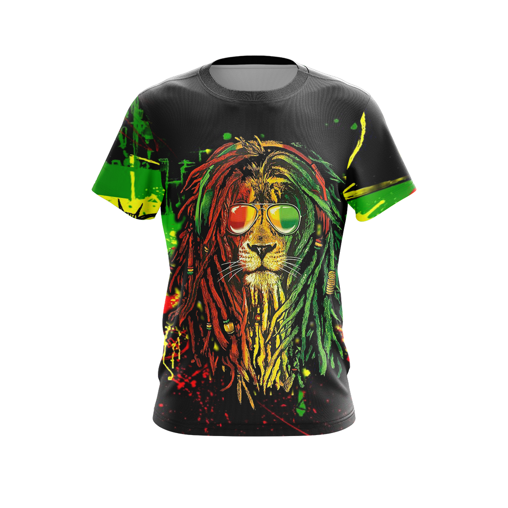 Bob Marley x Lion Unisex 3D T-shirt