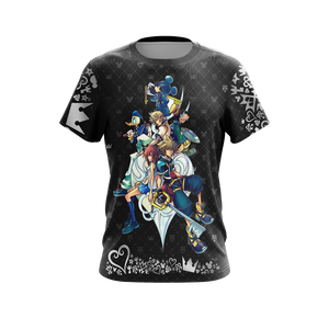 Kingdom Hearts New Look Unisex 3D T-shirt   