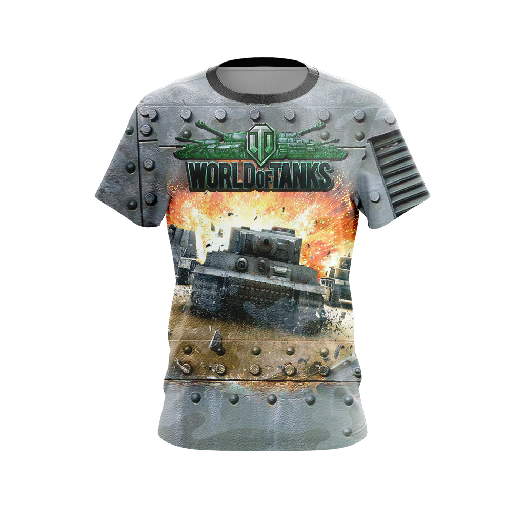 World of Tanks New Unisex 3D T-shirt   