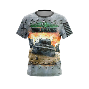 World of Tanks New Unisex 3D T-shirt   