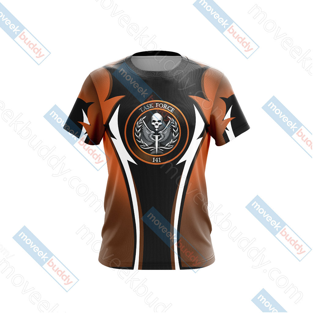 Call of Duty - Task Force 141 Unisex 3D T-shirt