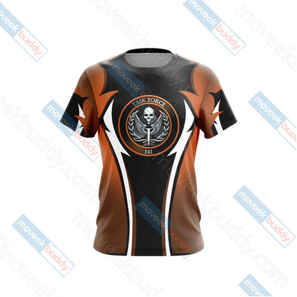 Call of Duty - Task Force 141 Unisex 3D T-shirt