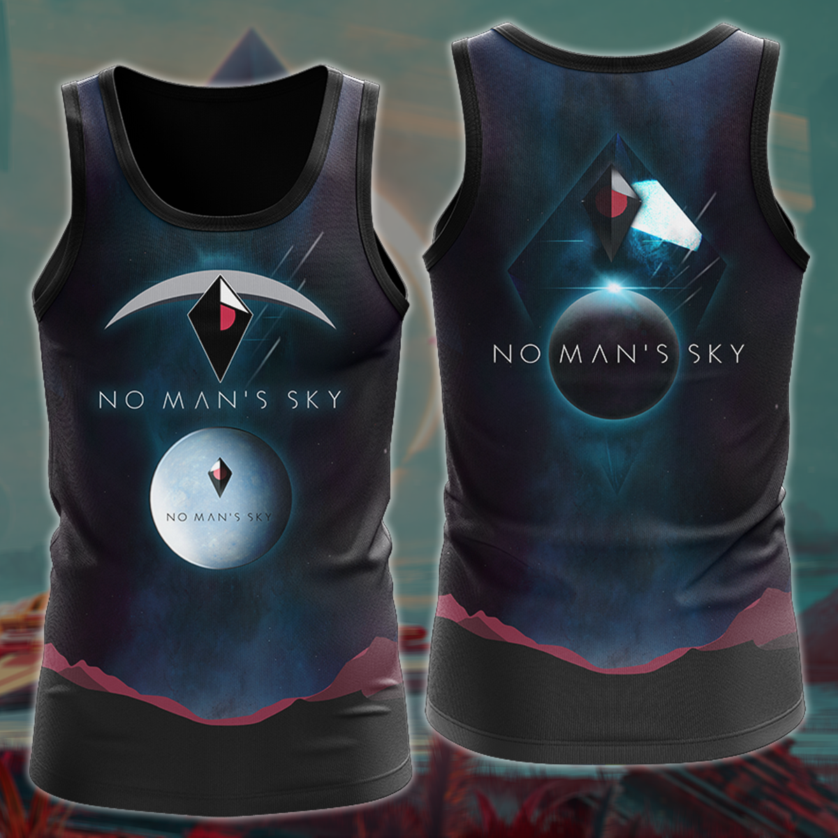 No Man's Sky Video Game 3D All Over Printed T-shirt Tank Top Zip Hoodie Pullover Hoodie Hawaiian Shirt Beach Shorts Jogger Tank Top