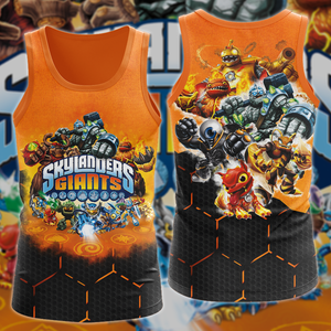 Skylanders Giants Video Game 3D All Over Print T-shirt Tank Top Zip Hoodie Pullover Hoodie Hawaiian Shirt Beach Shorts Jogger Tank Top S 