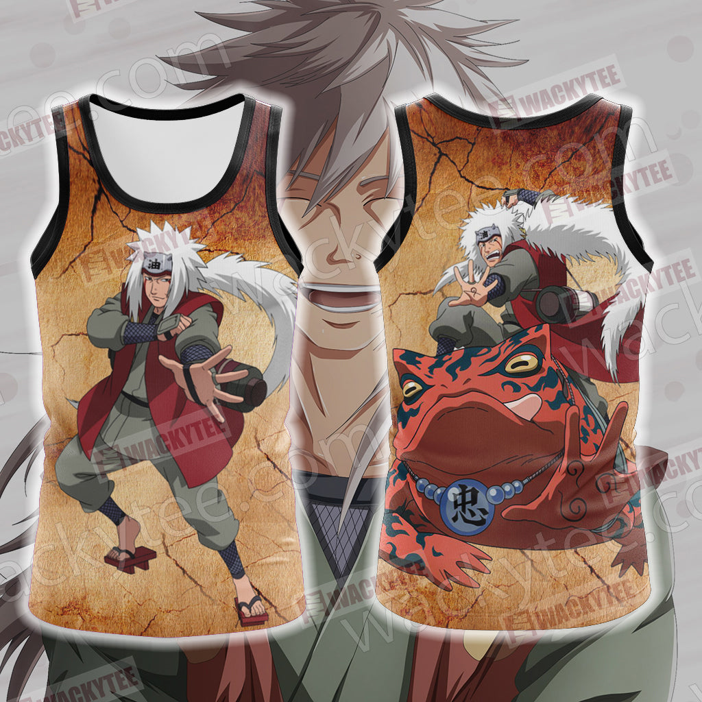 Naruto - Jiraiya Unisex 3D T-shirt Tank Top